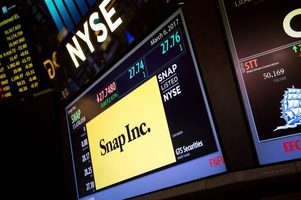 Snap’s ‘hottest tech IPO’ suddenly turns lukewarm