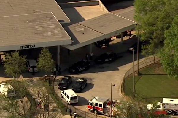 One dead and three injured in shooting at Atlanta railway station