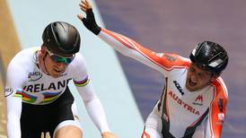 Ards rider Martyn Irvine wins gold at UCI Track Cycling World Cup