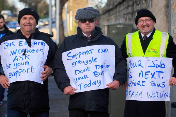 Secondary picket ‘had to happen’, NBRU bus driver tells PBP conference