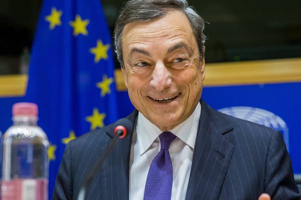 Ireland can boost ECB stimulus access, Draghi says