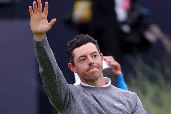 Rory McIlroy rages against the dying of the light at Portrush