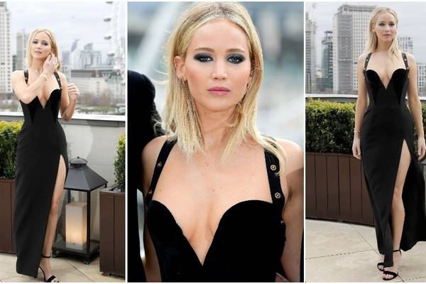 Jennifer Lawrence dress controversy: She looked frozen and out of place
