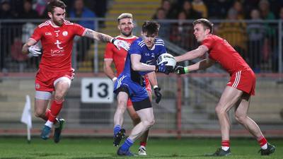 Tyrone finally into their stride with crucial Monaghan win