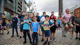 Atmosphere subdued in Smithfield as Dublin coronation does not materialise