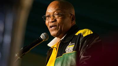 South Africa’s Zuma quits May Day rally after boos from crowd