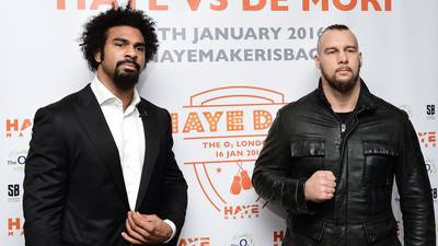 David Haye announces January return to the ring