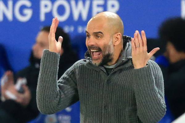 Pep Guardiola: ‘The amount of goals we’re conceding is a big issue’