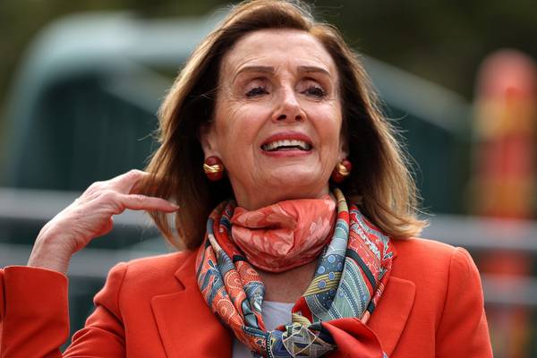 Nancy Pelosi says she was ‘set up’ in hairdressers face covering row