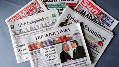 ‘The Irish Times’ sees daily circulation rise by 2% to 79,255 in first half of 2018