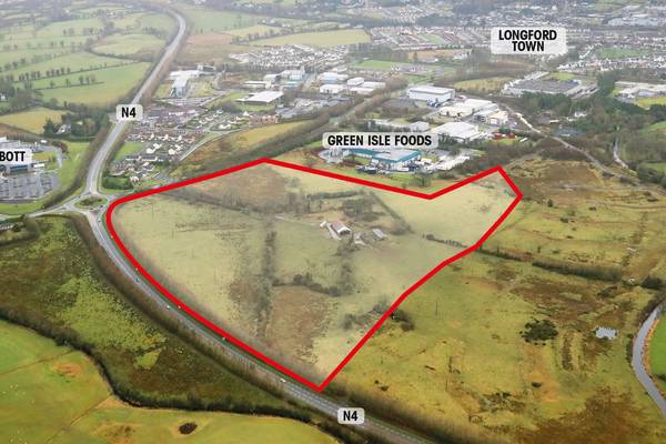 Longford land with commercial potential