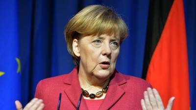 Merkel urges Greece to follow Irish example