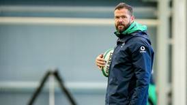 Andy Farrell is facing an impatient mood for proof of change