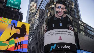 Airbnb soars on debut in latest IPO bounce