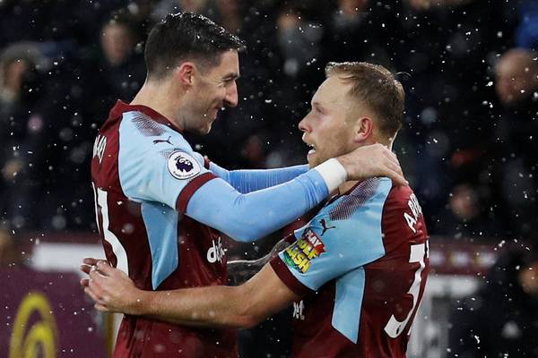 Burnley’s fine start continues as they see off 10-man Watford