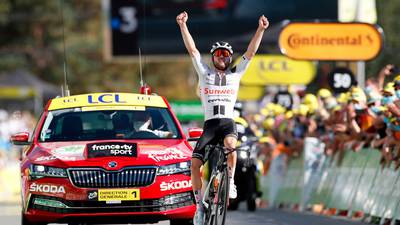 Tour de France: Marc Hirschi gets the job done third time around