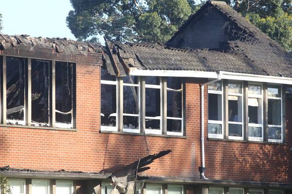 Children and parents in shock after Coolock school destroyed by fire