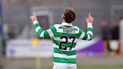 Celtic suffer blow to hopes of Patrick Roberts return