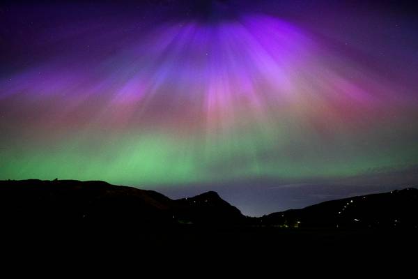 Aurora borealis treats sky gazers to a show across the Northern Hemisphere