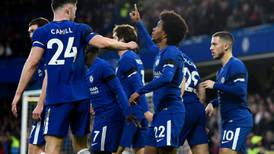 First half blitz sees Chelsea send Crystal Palace into drop zone