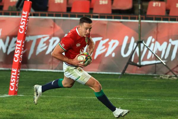 Four-try Josh Adams inspires Lions to first win in South Africa