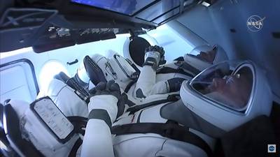 SpaceX capsule docks at International Space Station