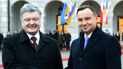 Ukraine and Poland pledge to put historical conflict behind them