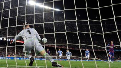 Late Messi penalty sees Barcelona end Real Sociedad resistance