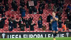 Fans return as Arsenal win big against Rapid Vienna
