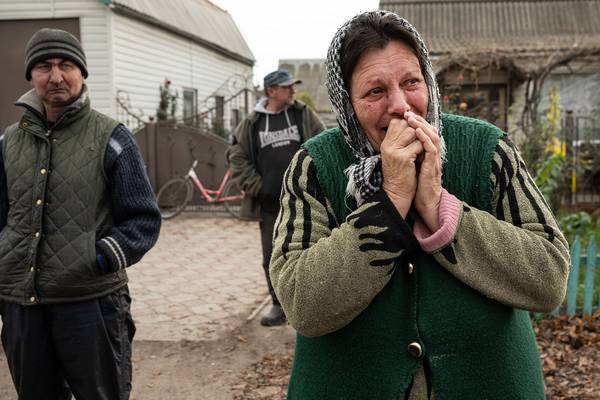 'We have waited 260 days for this day': Tears of joy after Ukrainian forces recapture Kherson