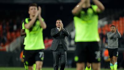 Brendan Rodgers criticises referee after Celtic crash out of Europe