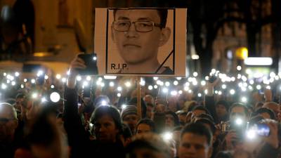 Slovak protesters denounce government response to double murder