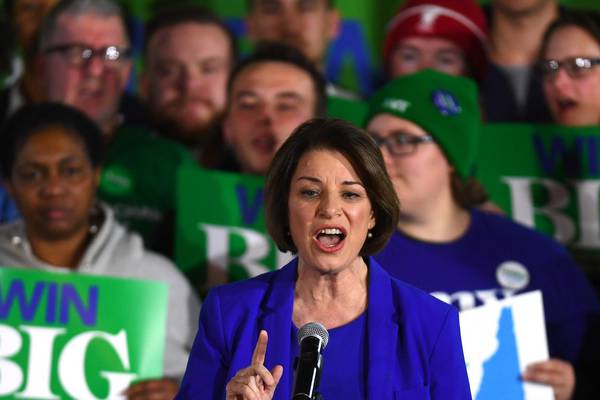 Amy Klobuchar makes strides as Democratic race remains in flux