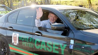 Peter Casey denies mixing up Michael D Higgins and FF mayor