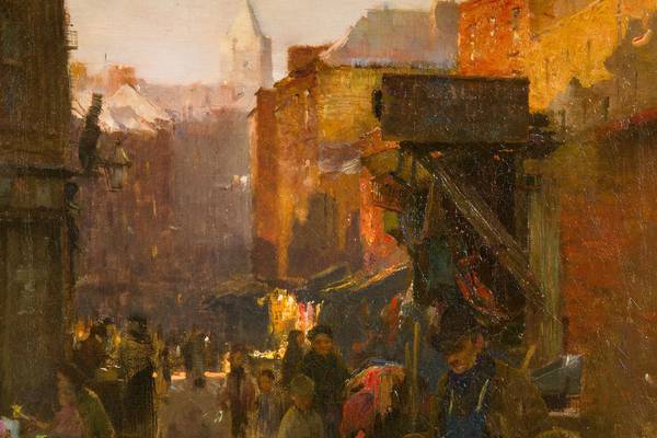 ‘Rags, Bones and Bottles’ – An earthier fair city in this 19th-century painting