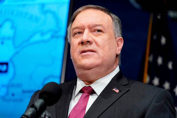 China imposes sanctions on Trump officials including Mike Pompeo