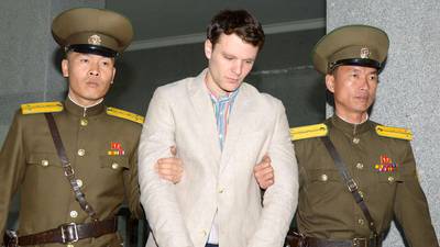 US student gets 15 years in North Korea for stealing poster