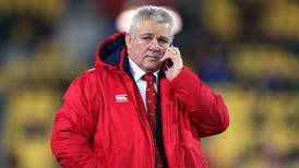 Warren Gatland says Henderson’s yellow card cost the Lions