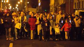 Hundreds gather to support Hutch family at Dublin vigil
