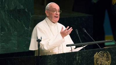 Pope Francis urges UN leaders to examine conscience