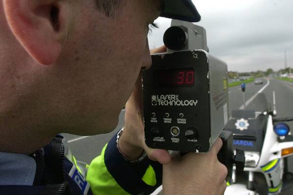 Garda crackdown targets speeding motorists