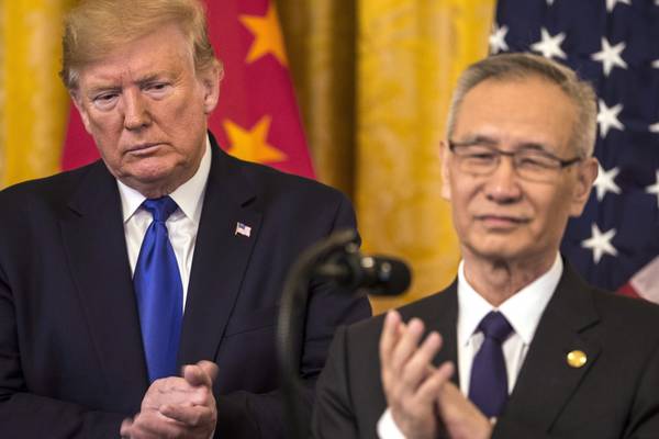 Trump hails trade deal with China as ‘momentous’