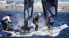 Dickson and Waddilove find form in final fleet race of 49er World Championship