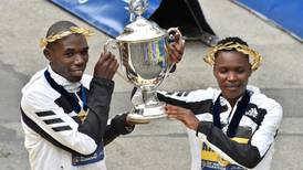Benson Kipruto and Diana Kipyogei make it a Kenya double at Boston Marathon
