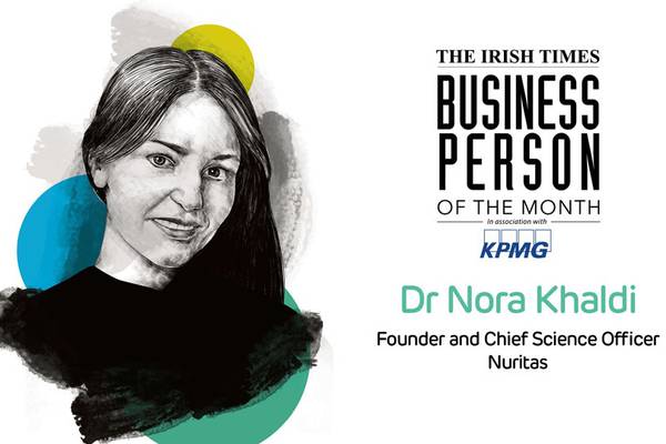 Nuritas founder named ‘Irish Times’ Business Person of the Month