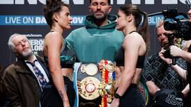 Katie Taylor has game face on as she looks for revenge against Chantelle Cameron