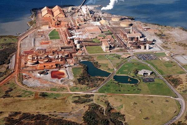 Deal to lift sanctions against Aughinish Alumina refinery at Shannon in the balance