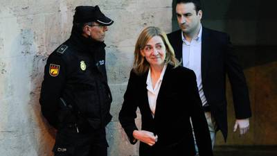 Spanish king’s sister faces trial on tax fraud charges