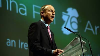Fianna Fáil ardfheis passes motion  to rule out  Fine Gael deal