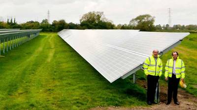 Irish company to build €35m solar park in UK